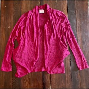 Fuchsia cardigan